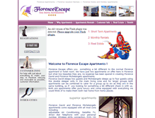 Tablet Screenshot of florenceescape.com
